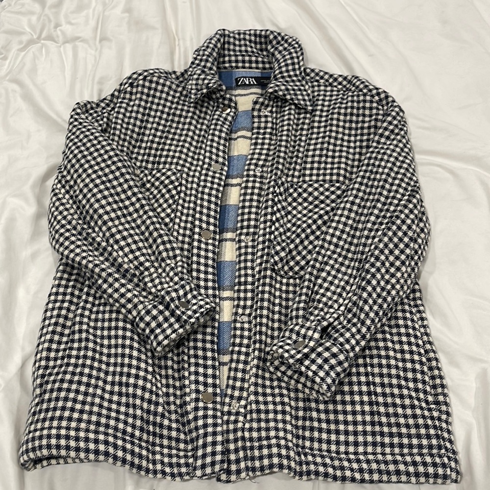 Zara Button Shacket